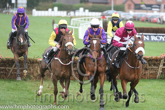 02 Arctic Fire and R Walsh - - 02nd (4 ,purple, orange seams ) Trainer - W P Mullins