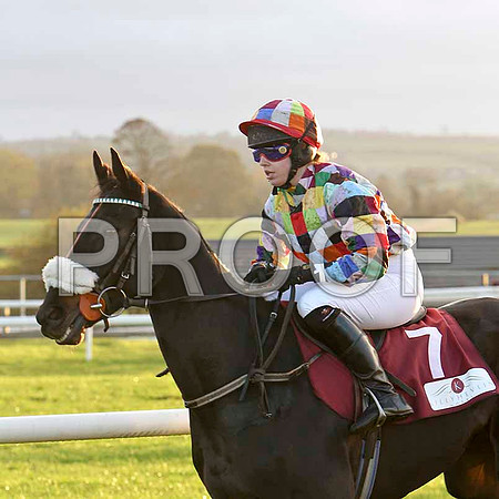 Clouded Thoughts - 4th - Jockey Miss K Harrington - CU2D0843-e