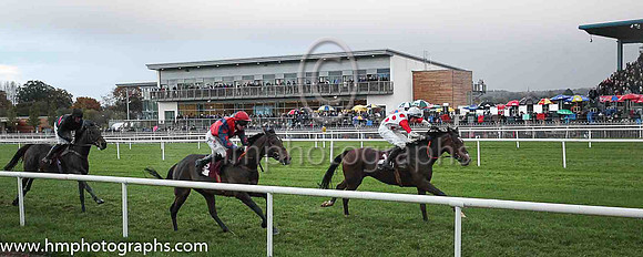 06th Antimatter and Mr J C Barry ( 3 , red, black chevron ) Trainer - Donncha Duggan , Owner - Edward McHugh