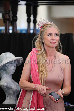 Maura Walsh at Ladies Day at Downpatrick Racecourse