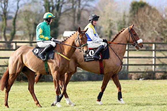 Kid Curry - 2nd - Jockey D J COndon & Lord Redsgirth - 7th - Jockey P Carberry - CU2D3157-e
