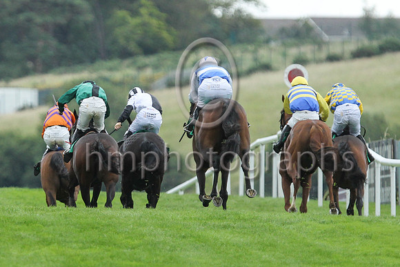 01st James Boru and C J Orr ( 6 , orange, purple chevrons ) Trainer - N C Kelly , Owner - Victor McCrea