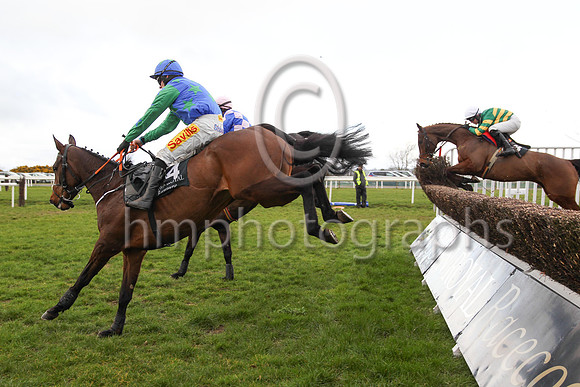 01st Biddy The Boss and S W Flanagan ( 4 , blue, green diamonds ) Trainer - G P Cromwell , Owner - Kilbriens Syndicate