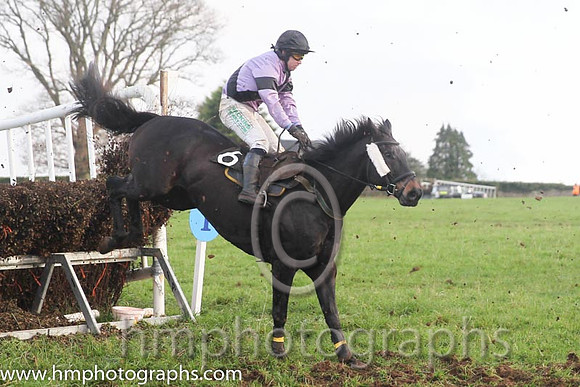 07 Kathyscashel and M J Lynch - PU - 07th (6 ,mauve, black sash ) Trainer - Michael Rice