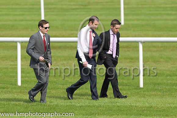 Walking the course at Leopardstown