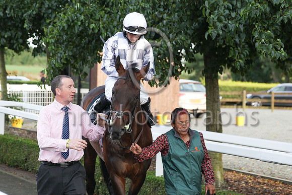 Hazel Galloway leads Perotan winner of Her Majesty's Plate (Listed Race) at Down Royal on 22nd July 2022