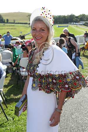 Sinead McKenna from County Meath at the Downpatrick Racecourse Ladies Day on Monday