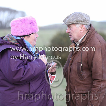 Margie McLoone  Wilson Dennison owner of Ballyarthur winner of Race 2 at Tyrella