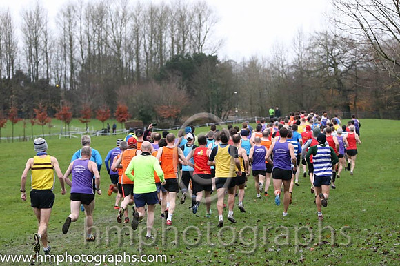 The field at the start of the 2014 Malcolm Cup at Ballyclare