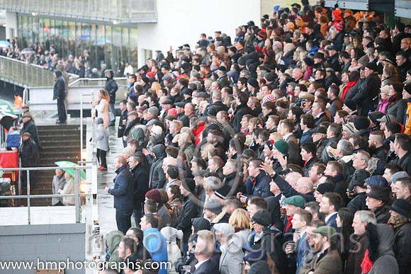 R5 Large crowds watch the racing at Down Royal