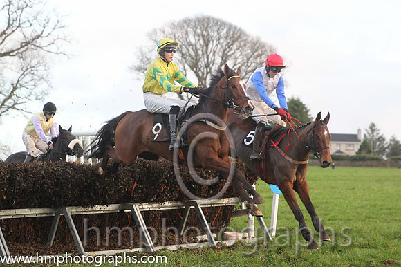 05 Mollies Gent and E Cronin - PU - 05th (9 ,yellow, green star ) Trainer - Sean F Gallagher  06 Cousin Bill and D G Lavery - PU - 06th (5 ,white, red epaulettes ) Trainer - B R Hamilton