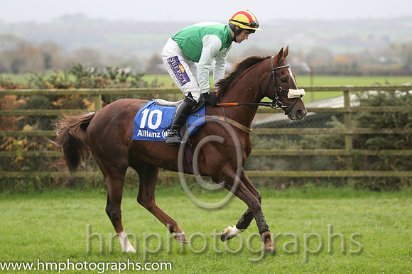 16 Taken Twice and B T O'Connell - PU - 16th (10 ,emerald green, white disc ) Trainer - M J McDonagh