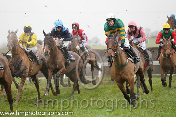 06 Luska Lad and Miss R Blackmore - - 06th (12 ,yellow, dark blue sash ) Trainer - John Joseph Hanlon