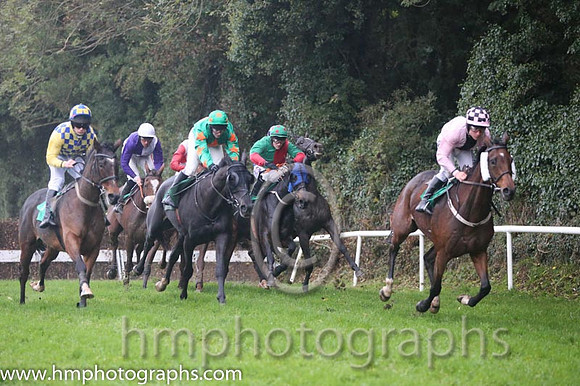 06 Molinero and P T Enright - - 06th (8 ,Pink, dark pink panel ) Trainer - J R Finn