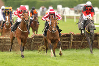 01st One In All In and Mr C J Orr 7 ( 13 , maroon and white stripes ) Trainer - H de Bromhead , Owner - C Jones