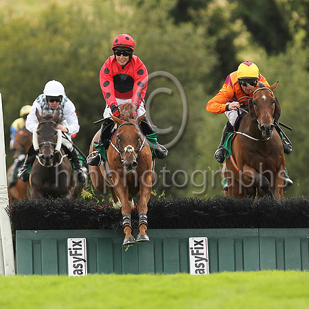01st Mischievious Max and J J Slevin ( 3 , red, black spot ) Trainer - Joseph P O?Brien , Owner - Colmark Stud Partnership