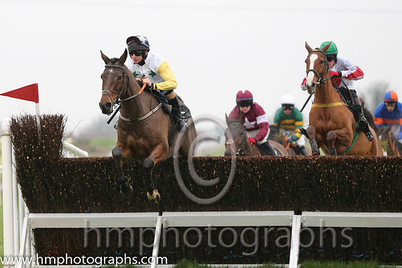 04 Smokey Joe Joe and Mark Bolger - - 04th (4 ,white, emerald green stars ) Trainer - S J Mahon  01 Down Ace and Ger Fox - - 01st (6 ,white, red diamond ) Trainer - Noel Meade