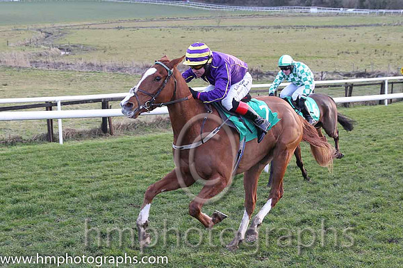 03 Louie The Second &amp; J.P. McKeown - Trainer: Adrian Paul Keatley - Owner: James F.Dunne ( purple, yellow seams )