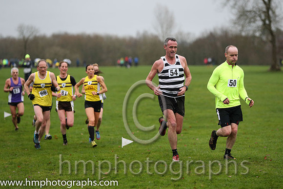 16 Billy Reed (54 ) East Antrim Harriers 18:25 &amp; 24 Richard Dickson (50 ) 18:55