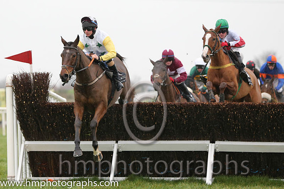 04 Smokey Joe Joe and Mark Bolger - - 04th (4 ,white, emerald green stars ) Trainer - S J Mahon  01 Down Ace and Ger Fox - - 01st (6 ,white, red diamond ) Trainer - Noel Meade