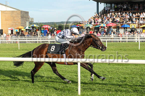 01st Perotan (8 , grey and white check ) Jockey: W M Lordan , Trainer: A P O'Brien