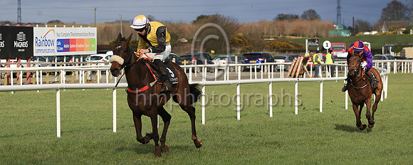 01st Ballymadun and P J O'Hanlon 2 ( 3 , black and yellow hlvd ) Trainer - D A McLoughlin , Owner - R J Sutton
