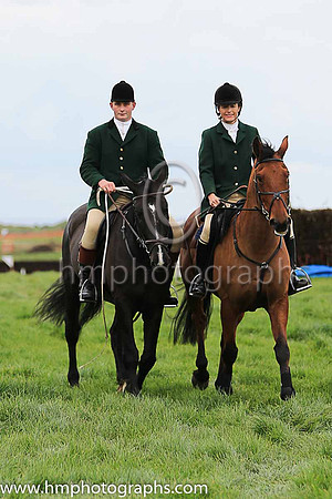Andrew Miskimmons and Julie Smyth at The Route Point to Point at Portrush