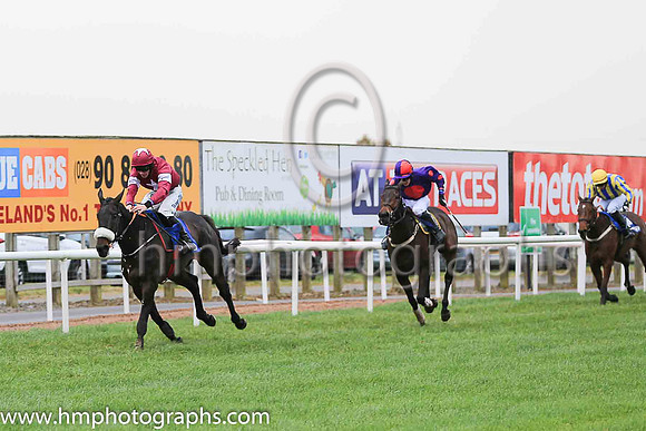 02nd Boris Boru and A W Short ( 17 , purple, red disc ) Trainer - Mrs S Dawson , Owner - Tanvally Racing Club