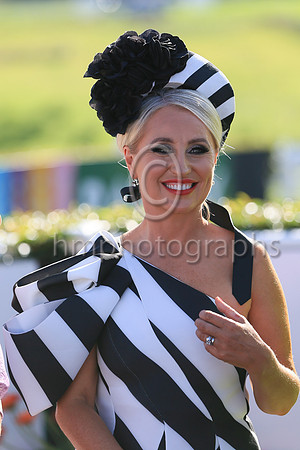 Chileen McConville runner up in the Most appropriately Dressed Lady Competition at the Downpatrick Racecourse on Monday. The compettion was sponsored by Hannon Travel and runner up received a 500 Euro