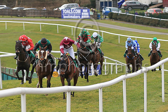 01st Isodon and Katie O'Farrell ( 2 , maroon, white star ) Trainer - G Elliott , Owner - Gigginstown House Stud