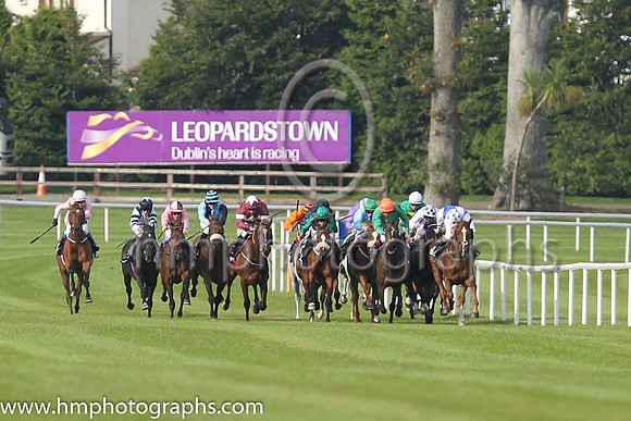 Race 3 at Leopardstown during The Irish Champions Weekend