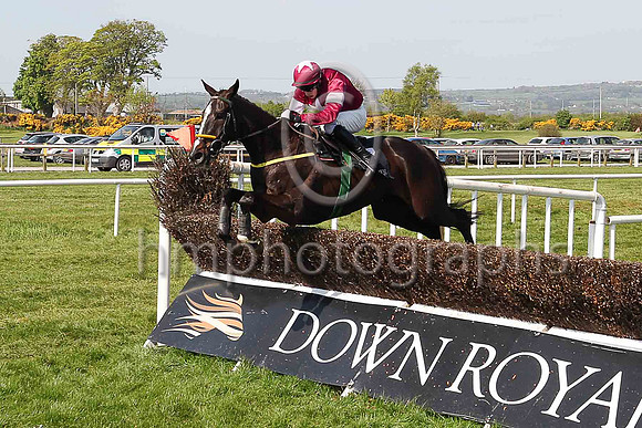 03rd Rise Of An Empire and B J Cooper ( 7 , maroon, white star, maroon cap ) Trainer - N Meade , Owner - Gigginstown House Stud