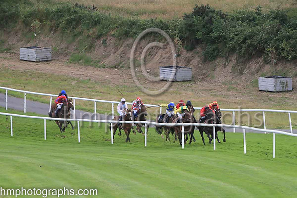 Race 6 - The Silk Plaster NI Handicap Hurdle at The Family Fun Raceday at Downpatrick Race Course on Wednesday 13th July 2022.