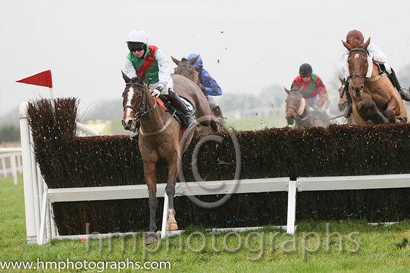 04 Sole Witness and Mr N McParlan - - 04th (13 ,emerald green , red sash ) Trainer - C A McBratney