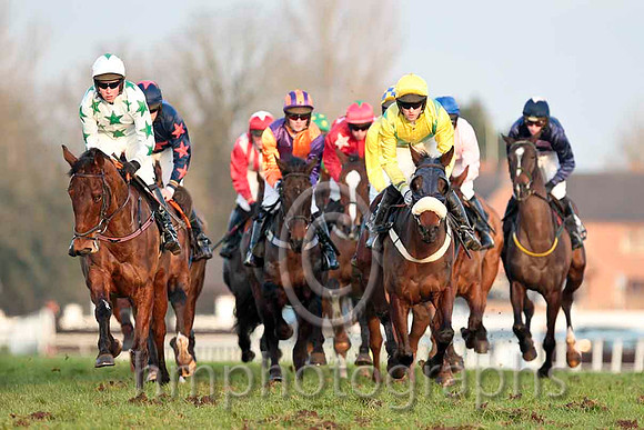 Morley Knockduff & Mr D L Queally (White & green stars)  - 12th  in the lead - CU2D0302-e