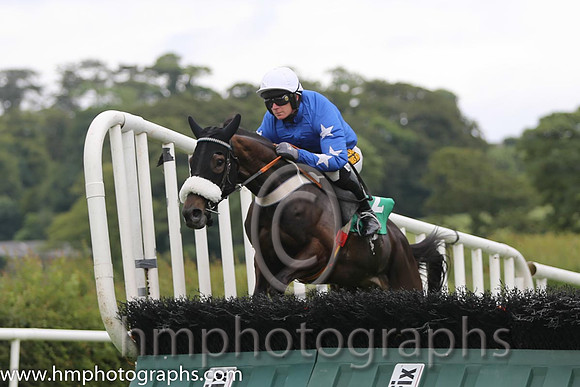 03 Smiler & Mr M J O'Connor - 3rd (2, blue, white stars on sleeves - AA1V0685