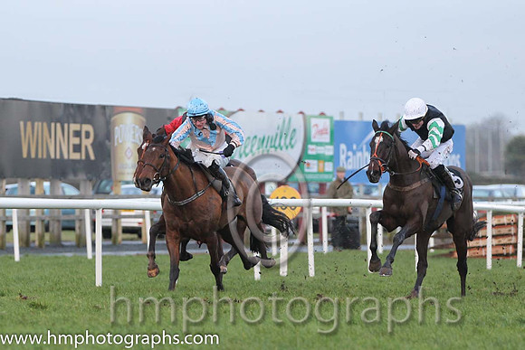 01 Red House Hill & Mr D J O'Leary - winners (6, pink, light blue chevron ) - FT8E3118-Edit-42