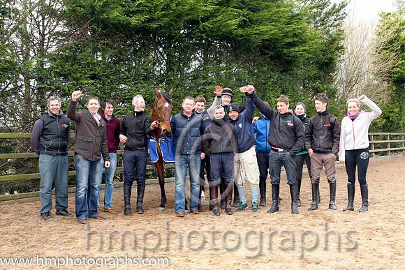 Hidden Horizons winner of the Toals bookmakers Ulster Grand National at Downpatrick at trainer's Stuart Crawford yard -CU2D1524-Edit-67
