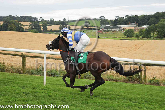 04th Tubeross Well and Mr N McParlan ( 5 , royal blue, yellow hoop ) Trainer - J Larkin , Owner - J B Flanagan