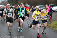 6 James McIlroy (324 ) 00:38:23 , 1 Jarlaith Falls (386 ) Ballymena Antrim AC 00:36:40 , 2 Mark McKinstry (159 ) North Belfast Harriers 00:37:13 7 Stephen Wylie (233 ) North Down AC 00:38:44