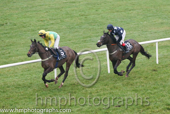 01 Drumlee Lad and Mr N McParlan - - 01st (5 ,yellow and emerald green diabolo ) Trainer - S McParlan 7 02 Shanliss and Mr J P McKeown - - 02nd (12 ,dark blue, white stars, dark blue cap ) Trainer - P