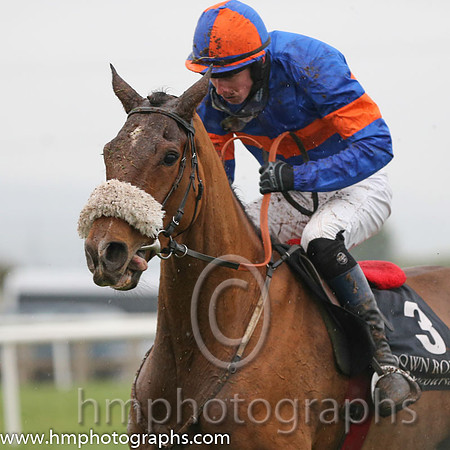 03 Leighinmohr and Liam NcKenna - - 03rd (3 ,royal blue, orange hoop ) Trainer - I R Ferguson