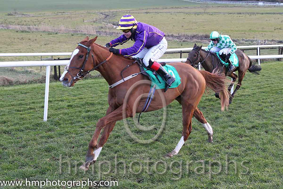 03 Louie The Second &amp; J.P. McKeown - Trainer: Adrian Paul Keatley - Owner: James F.Dunne ( purple, yellow seams )