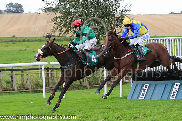 01st Double Take and C M Collins ( 4 , emerald green, black diamond ) Trainer - Philip O?Connor , Owner - Philip O?Connor
