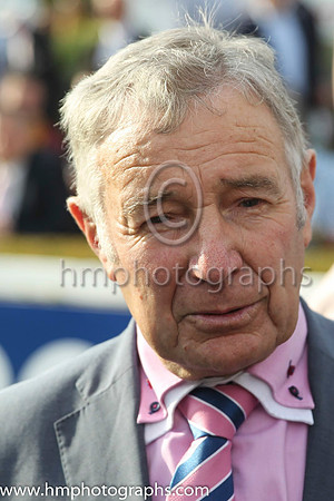01 Toe The Line and F M Berry - - 01st (9 ,pink, black hoop ) Trainer - J E Keily