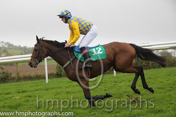07 Scolboa Rock and Mr R Guiney - - 07th (12 ,Yellow and blue check ) Trainer - H Smyth