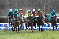 Race 6 7th - Mourne Paddy (IRE) (6 ) Jockey: Mr J Creswell (7) - Trainer: J J Lambe - green, white sash
