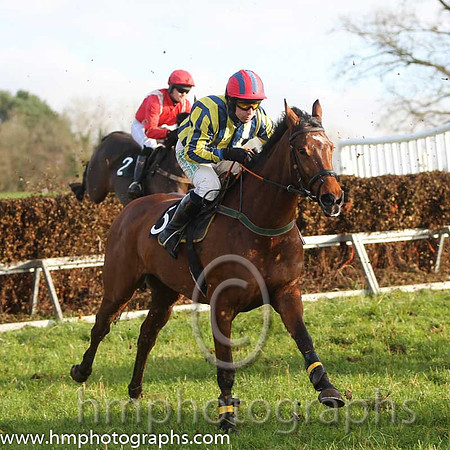 02 Gem And I and J P McKeown - - 02nd (5 ,red  white  yelow stripes ) Trainer - Michael Rice
