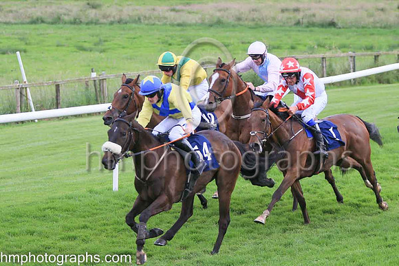 01st Fassbender (1 , white, red star ) Jockey: Mr J J Gerrard7 , Trainer: Mark Michael McNiff
