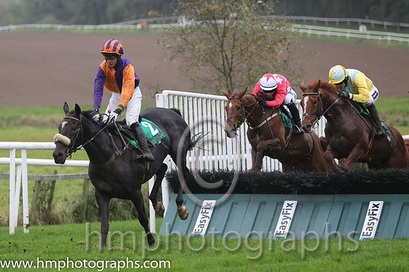 03 Bankers Burke and C D Maxwell - - 03rd (2 ,Orange and Purple Halves ) Trainer - J Larkin